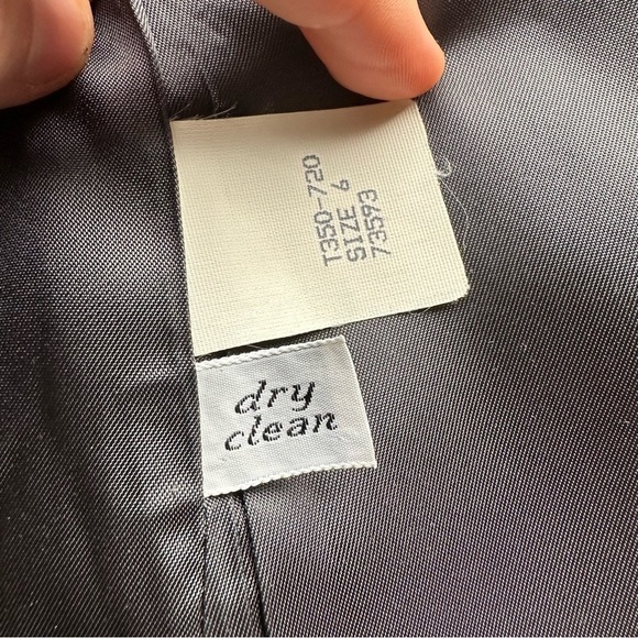 Vintage Pendleton 100% Virgin Wool Pencil Skirt Blazer Suit Set - Picture 5 of 15